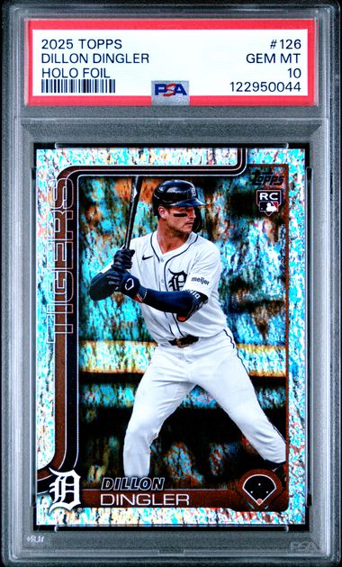 2025 TOPPS #126 DILLON DINGLER HOLO FOIL