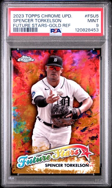 2023 TOPPS CHROME UPDATE FUTURE STARS #FSU5 SPENCER TORKELSON FUTURE STARS-GOLD REF