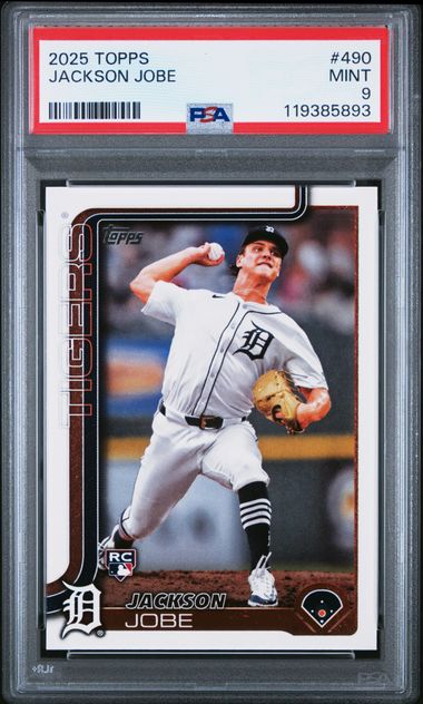 2025 TOPPS #490 JACKSON JOBE