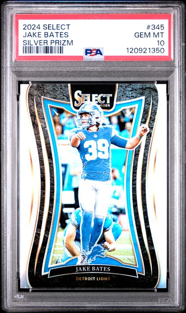 2024 PANINI SELECT #345 JAKE BATES SILVER PRIZM